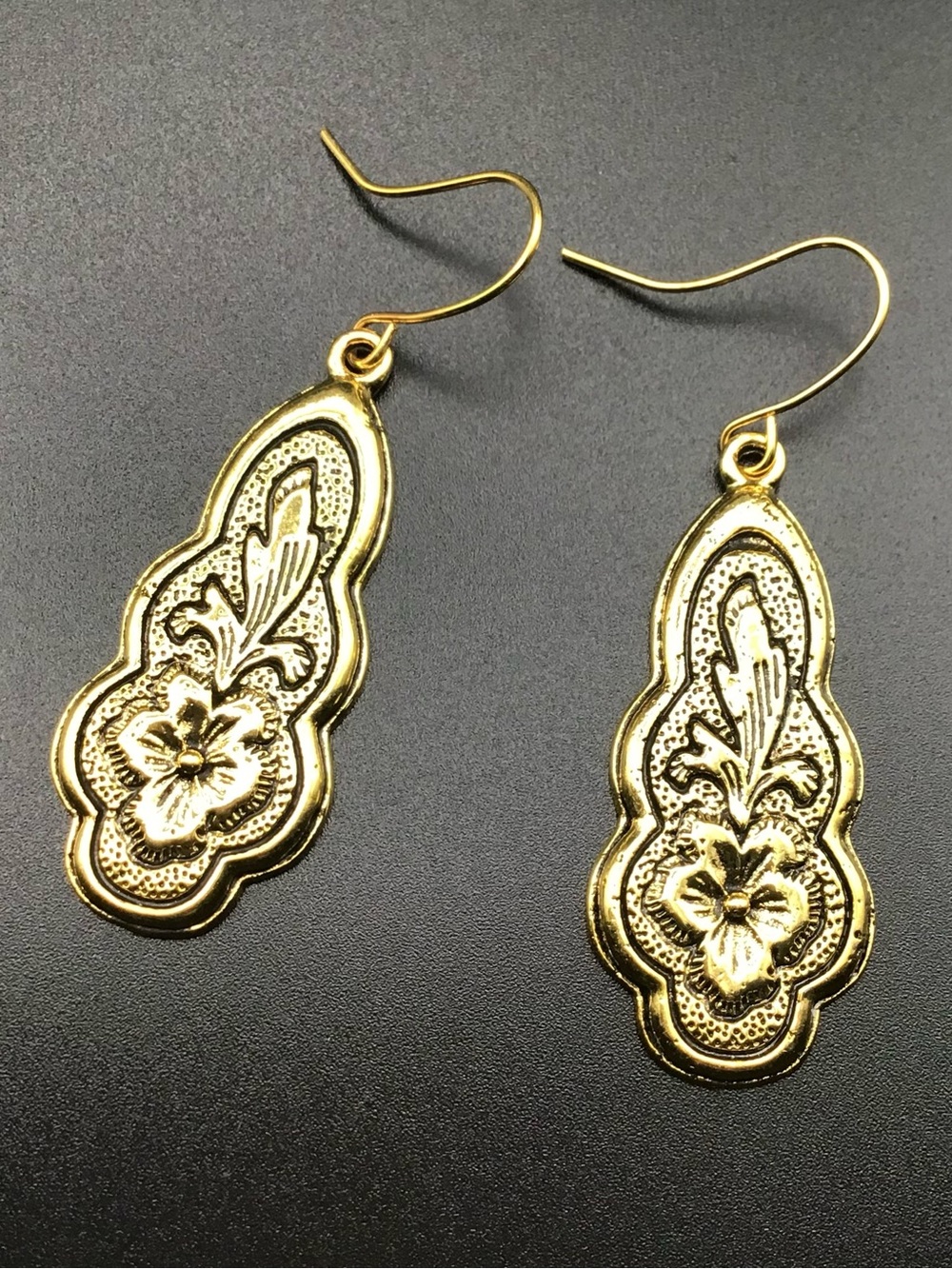 Retro Floral Earrings